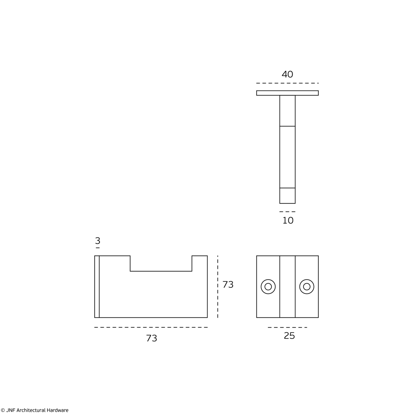 Handdukskrok Slim Vit - NorrvikHome